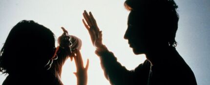 Imagen que recrea una agresión contra una mujer Imagen que recrea una agresión contra una mujer