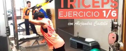 Rutina 1 - Ejercicio 1/6 Tríceps Rutina 1 - Ejercicio 1/6 Tríceps