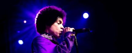 Prince en el Festival de Jazz de Montreux de Suiza en julio de 2013
