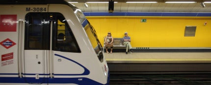 Una de las estaciones del Metro de Madrid