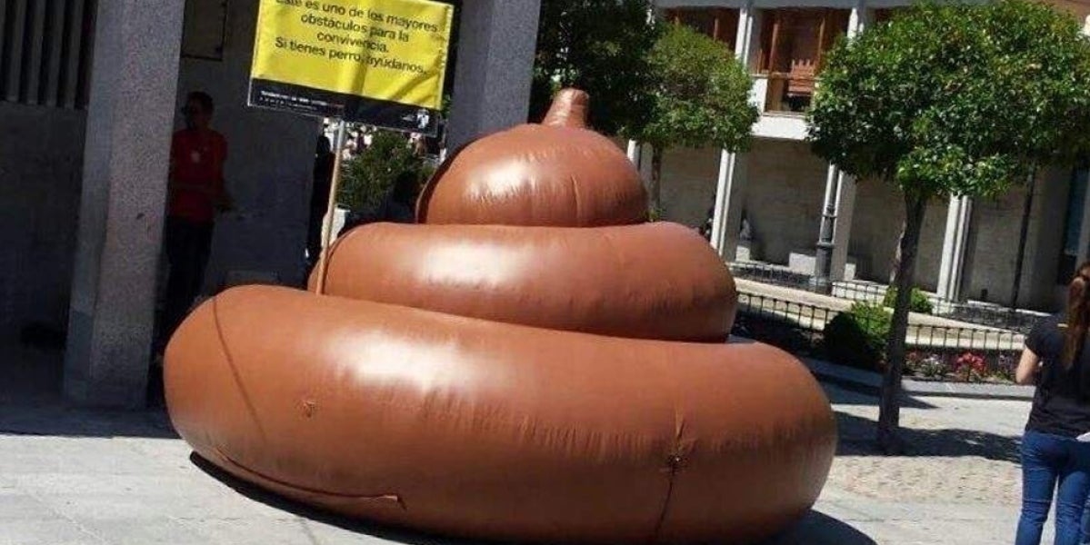 Caca hinchable