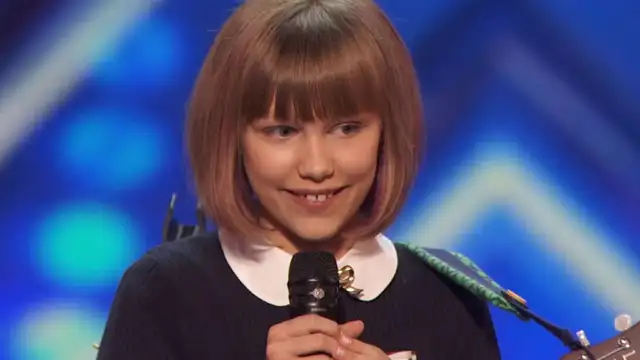 Grace Vanderwaal en su actuación en America's Got Talent