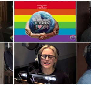 Las estrellas de Broadway cantan a las víctimas del tiroteo de Orlando Las estrellas de Broadway cantan a las víctimas del tiroteo de Orlando
