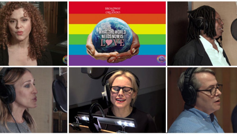 Las estrellas de Broadway cantan a las víctimas del tiroteo de Orlando