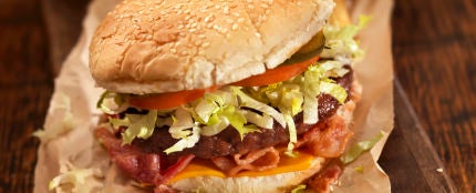 Las hamburguesas también pueden ser sanas Las hamburguesas también pueden ser sanas