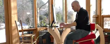 Sprang Chair, la silla que te permite perder peso mientras trabajas Sprang Chair, la silla que te permite perder peso mientras trabajas