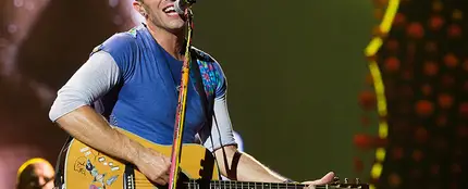 Chris Martin en su última gira Chris Martin en su última gira