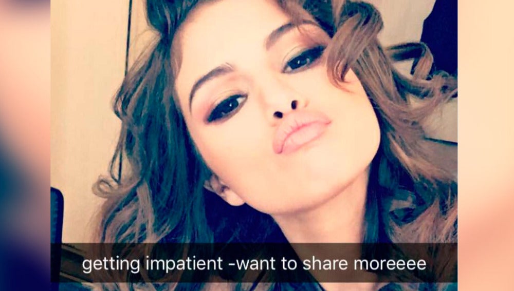 Selena Gomez en Snapchat