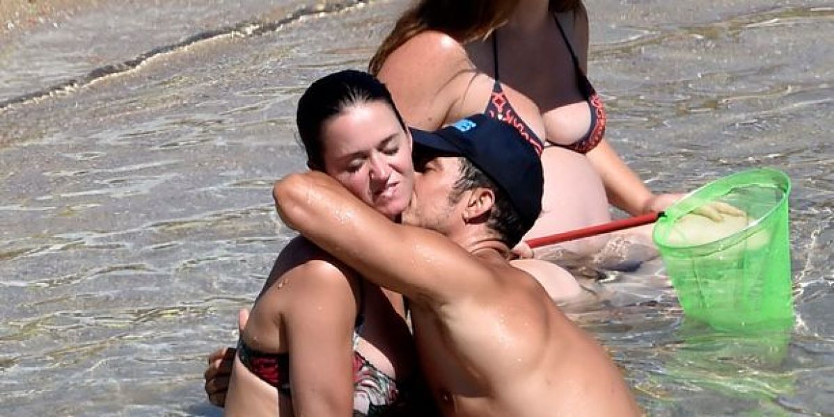 Katy Perry y Orlando Bloom disfrutan en Cerdeña