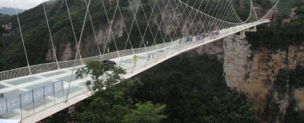 Puente de cristal en Hunan