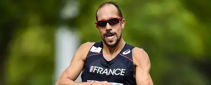 Yohann Diniz al finalizar una de las carreras de los Juegos Olímpicos Yohann Diniz al finalizar una de las carreras de los Juegos Olímpicos
