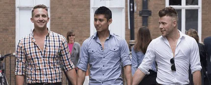 Trío gay Trío gay