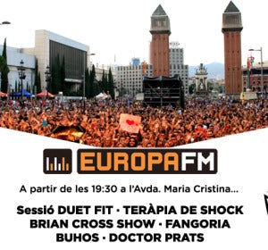 Escenario Europa FM La Mercè Escenario Europa FM La Mercè