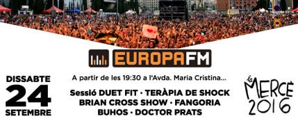 Escenario Europa FM La Mercè