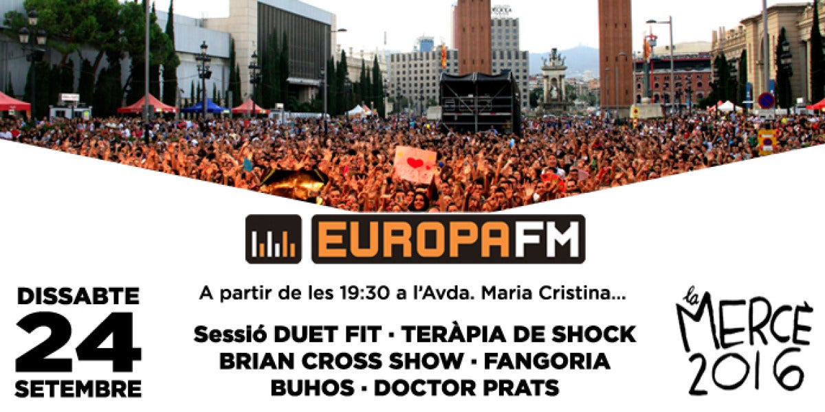 Escenario Europa FM La Mercè
