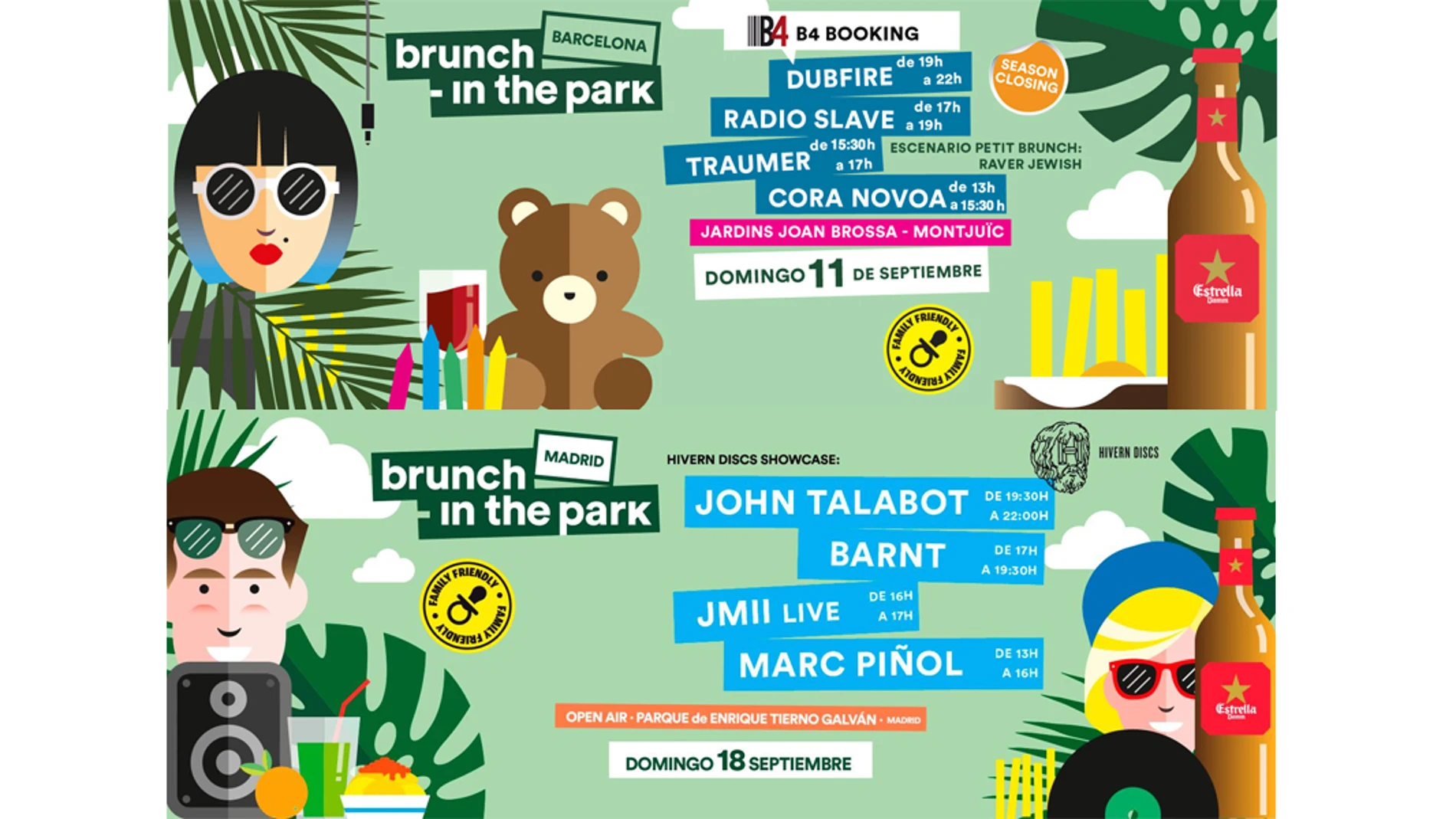 Gana entradas para Brunch -In The Park en Barcelona y Madrid Gana entradas para Brunch -In The Park en Barcelona y Madrid