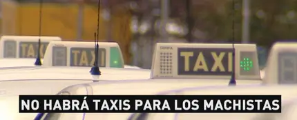 No habrá taxis para los machistas No habrá taxis para los machistas