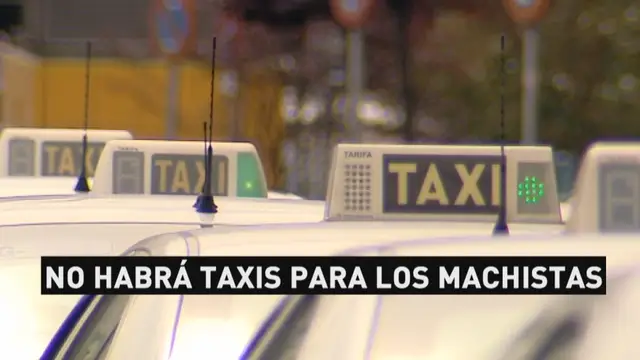 No habrá taxis para los machistas