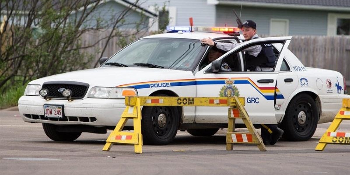 Imagen de archivo de una patrulla de la Policía de Canadá