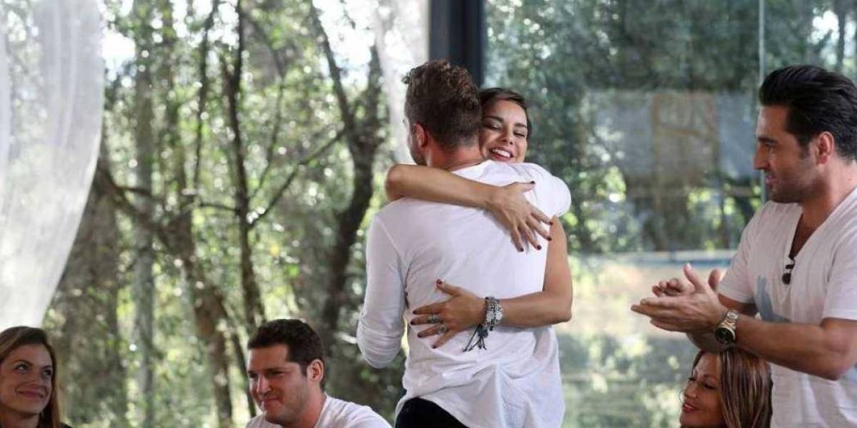 El esperado abrazo entre David Bisbal y Chenoa