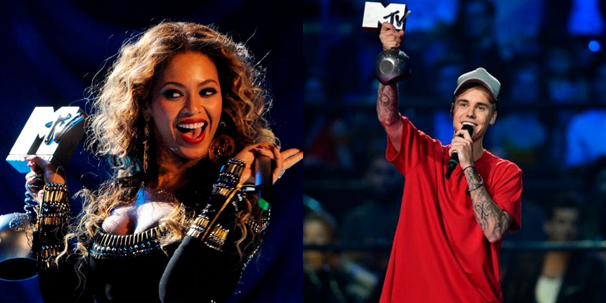 Beyoncé y Justin Bieber, favoritos en los MTV EMA 2016