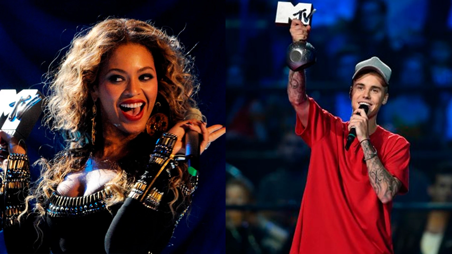 Beyoncé y Justin Bieber, favoritos en los MTV EMA 2016 Beyoncé y Justin Bieber, favoritos en los MTV EMA 2016