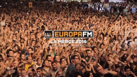 Escenario Europa FM en las Fiestas de La Merc&egrave; 2016