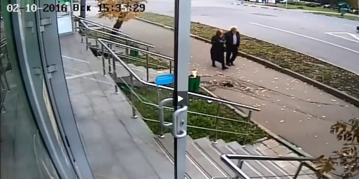 Accidente en Moscú
