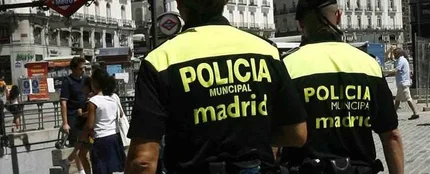 Policía municipal de Madrid en una imagen de archivo Policía municipal de Madrid en una imagen de archivo