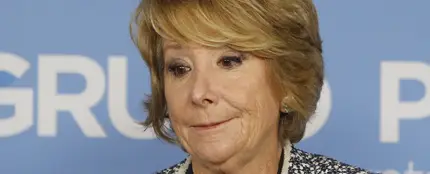 Esperanza Aguirre habla ante los medios Esperanza Aguirre habla ante los medios