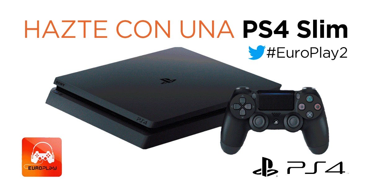 ¡CONCURSAZO! Hazte con una PS4 Slim en Europlay