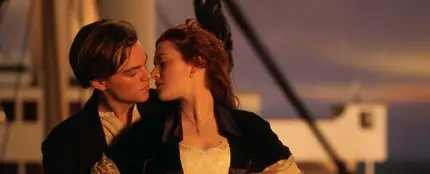 Jack y Rose en 'Titanic' Jack y Rose en 'Titanic'
