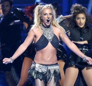 Britney Spears en su espectáculo Piece Of Me en Las Vegas Britney Spears en su espectáculo Piece Of Me en Las Vegas