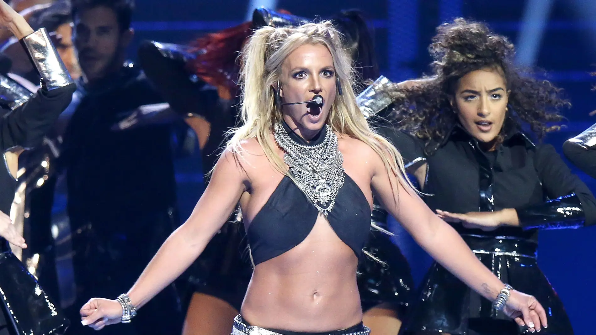 Britney Spears en su espectáculo Piece Of Me en Las Vegas title=
