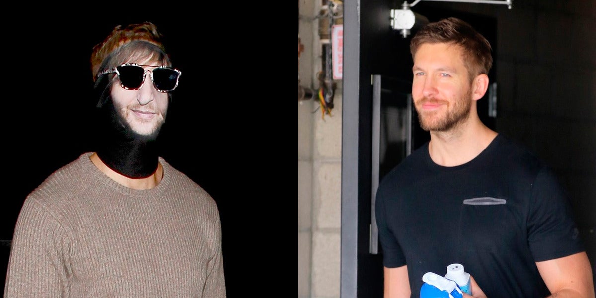 Calvin Harris se disfraza de David Guetta