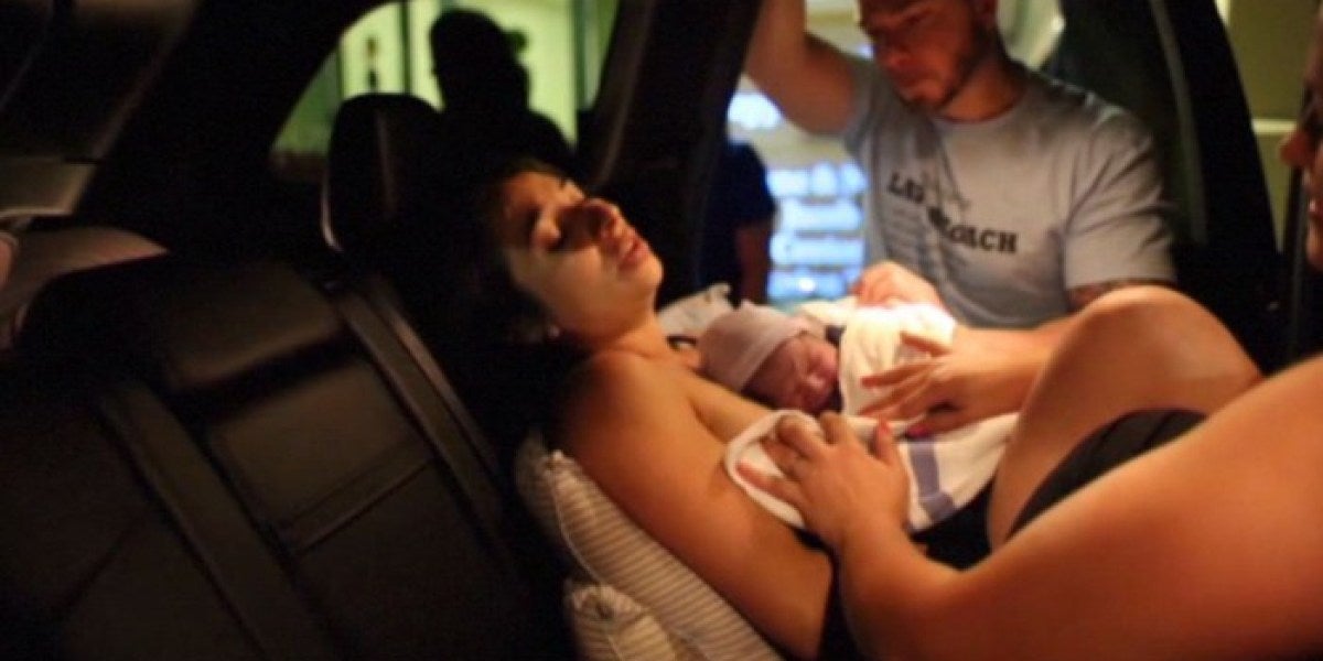 Momento en el que Paula da a luz