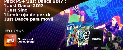 Concurso Europlay | Consigue un pack Just Dance 2017 Concurso Europlay | Consigue un pack Just Dance 2017