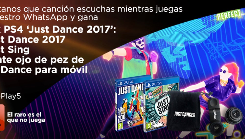 Concurso Europlay | Consigue un pack Just Dance 2017