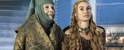 Lady Olena Tyrell y Cersei Lannister en 'Juego de Tronos' Lady Olena Tyrell y Cersei Lannister en 'Juego de Tronos'