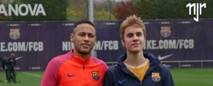 Justin y Neymar