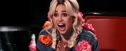 Miley Cyrus en The Voice Miley Cyrus en The Voice