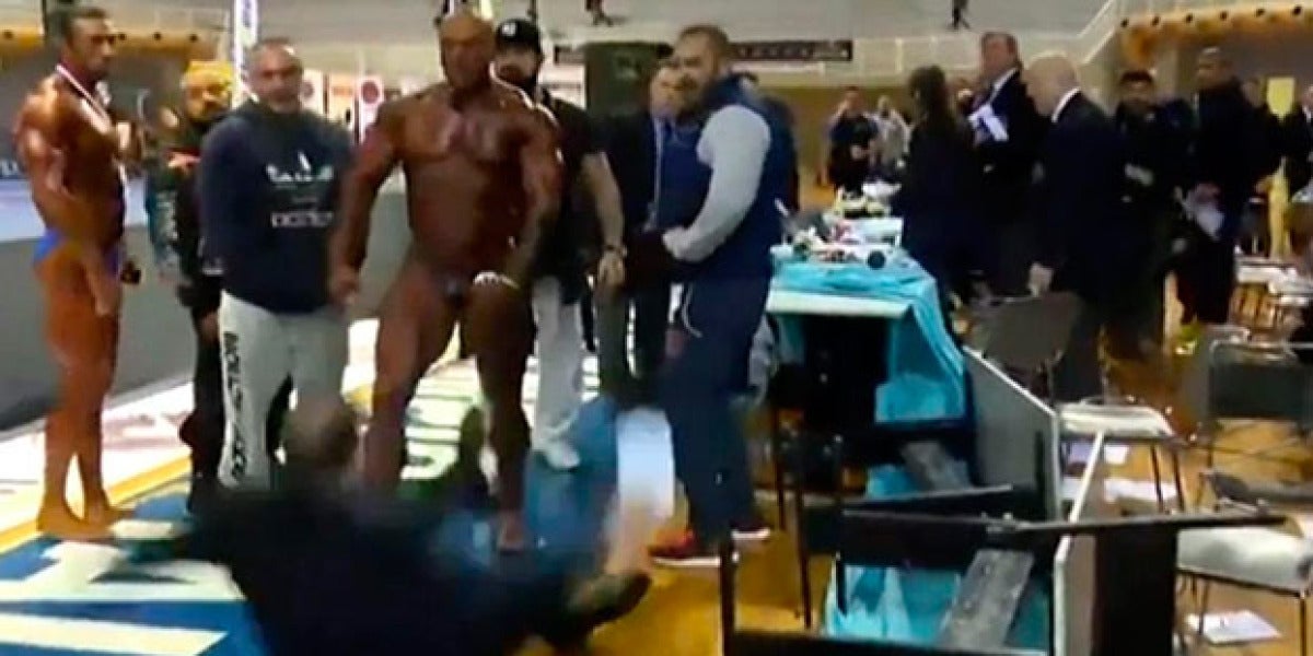 El culturista Giannis Magos