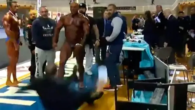 El culturista Giannis Magos