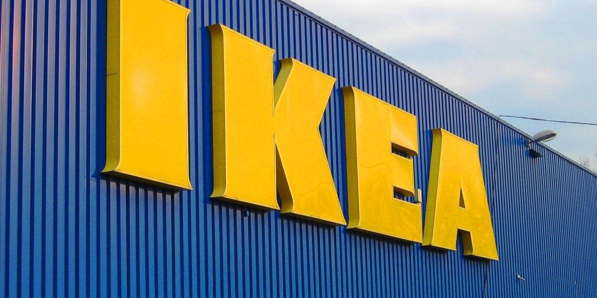Fachada de una tienda de Ikea