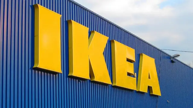 Fachada de una tienda de Ikea