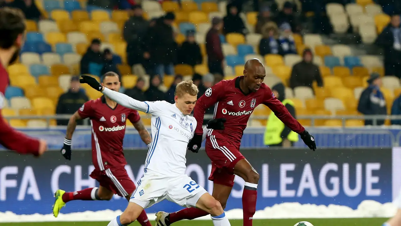Momentos del encuentro entre el Dinamo de Kiev ante el Besiktas Momentos del encuentro entre el Dinamo de Kiev ante el Besiktas