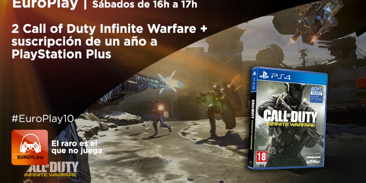 Concurso #EuroPlay10: consigue Call Of Duty Infinite Warfare