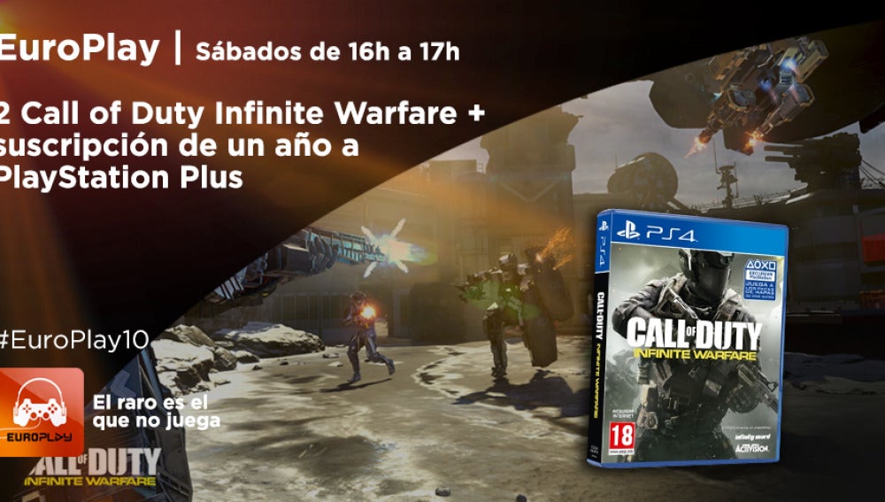 Concurso #EuroPlay10: consigue Call Of Duty Infinite Warfare