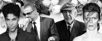 Prince, George Michael, Leonard Cohen y David Bowie han fallecido en 2016 Prince, George Michael, Leonard Cohen y David Bowie han fallecido en 2016