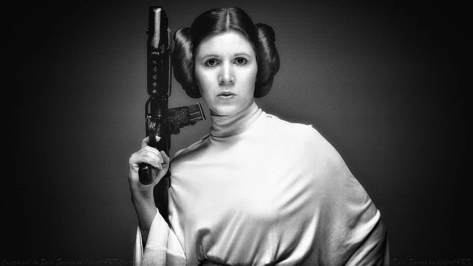 La princesa Leia es un símbolo de Star Wars.